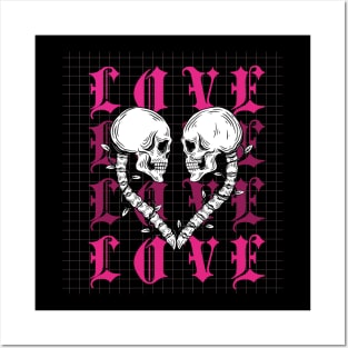 Gothic love Posters and Art